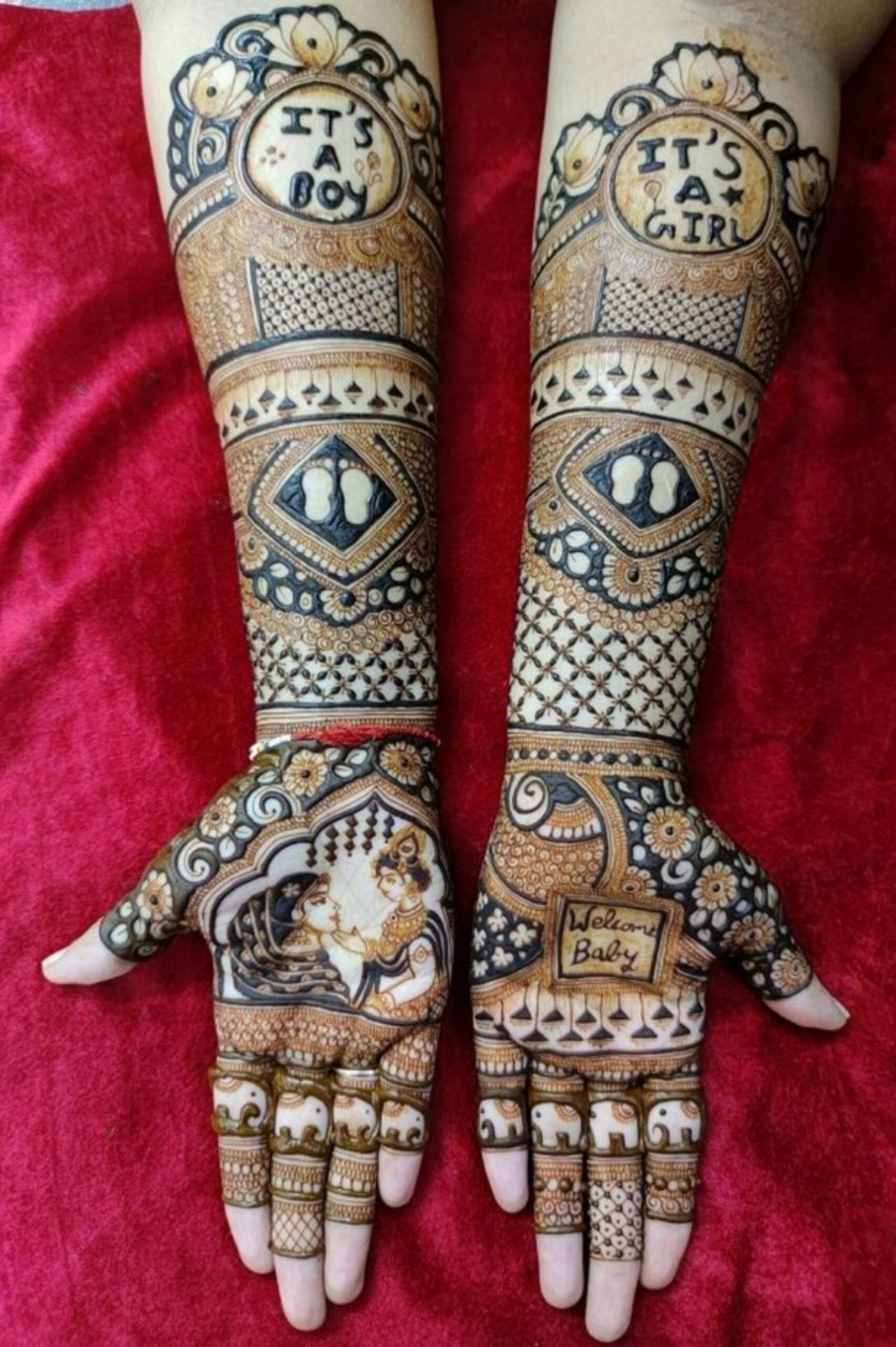 Latest 15 Simple Arabic Mehndi Designs This Wedding Season! - Hiscraves